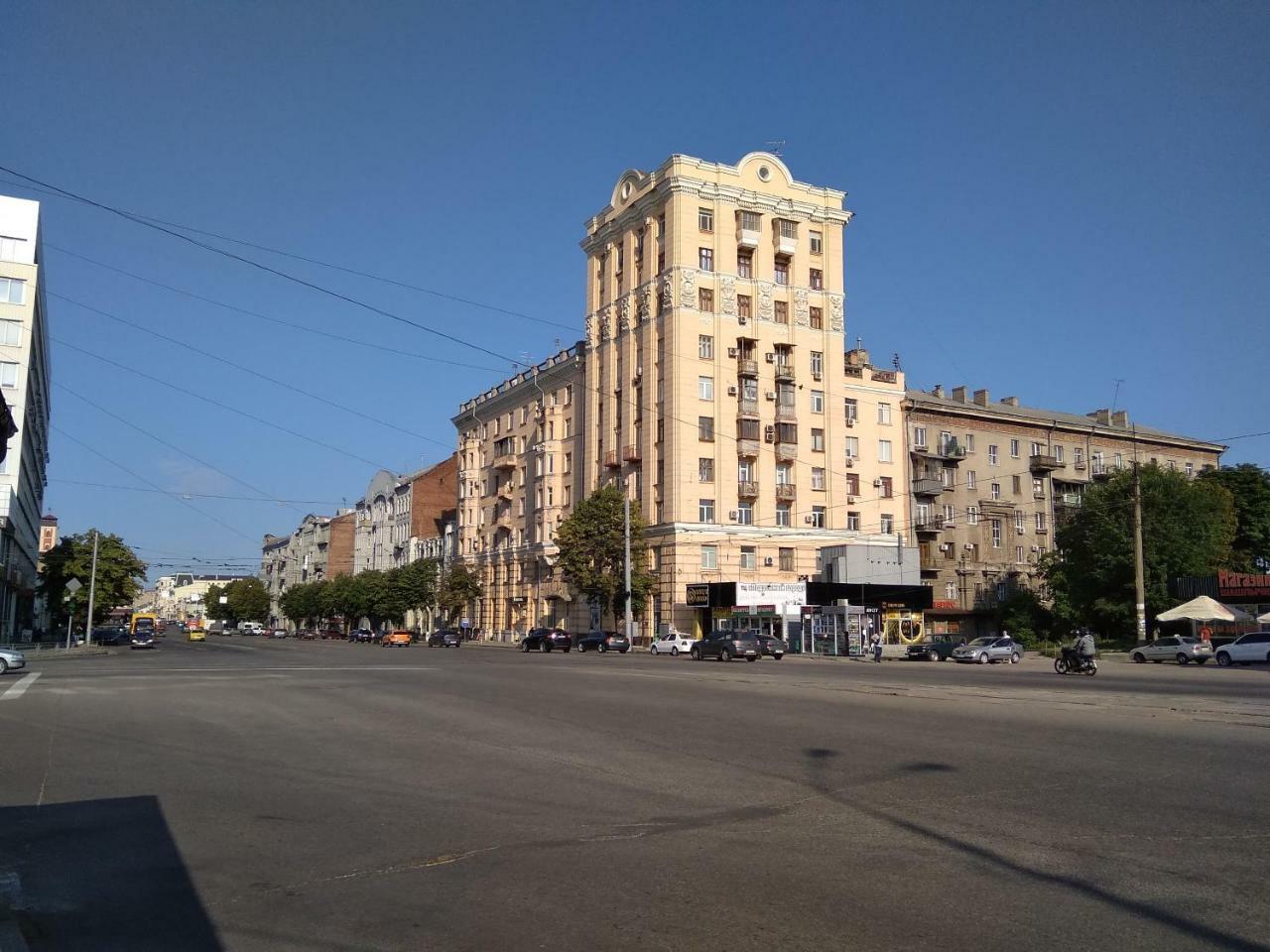 Квартира Студия Возле Метро Южный Вокзал Carcóvia Exterior foto